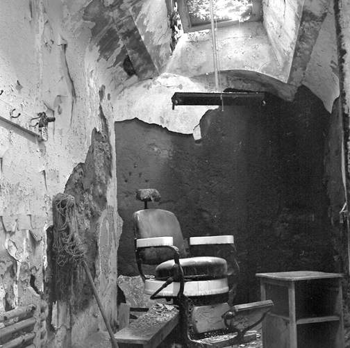 Eastern State Penitentiary, Barber Chair