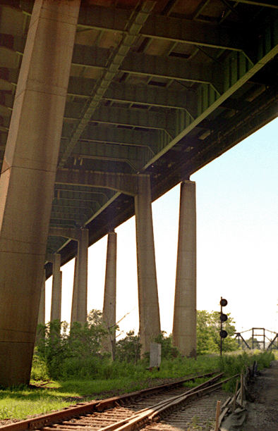 Train Tracks & New Jersey Turnpike